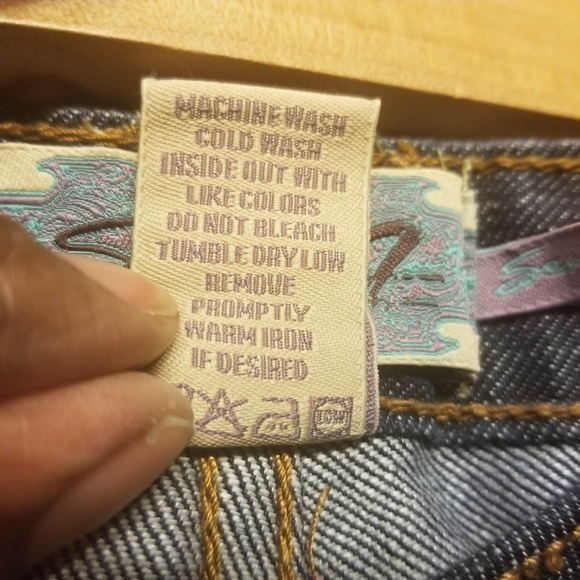 Seven7 Jeans | Women's Dark Denim Zipper Ankle Skinny Jeans (Size 27) - Picture 4 of 7